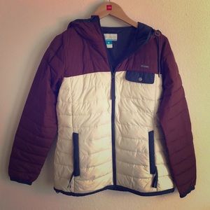 Columbia retro puffy coat